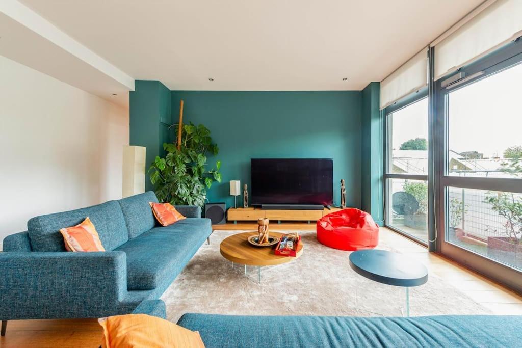Apartament Luxurious Flat Sunny, Quiet, Design, Lift, Balcony Londyn Zewnętrze zdjęcie