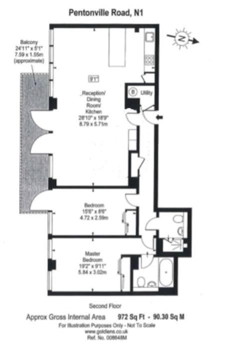 Apartament Luxurious Flat Sunny, Quiet, Design, Lift, Balcony Londyn Zewnętrze zdjęcie