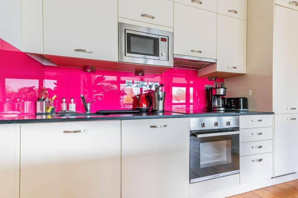 Apartament Luxurious Flat Sunny, Quiet, Design, Lift, Balcony Londyn Zewnętrze zdjęcie